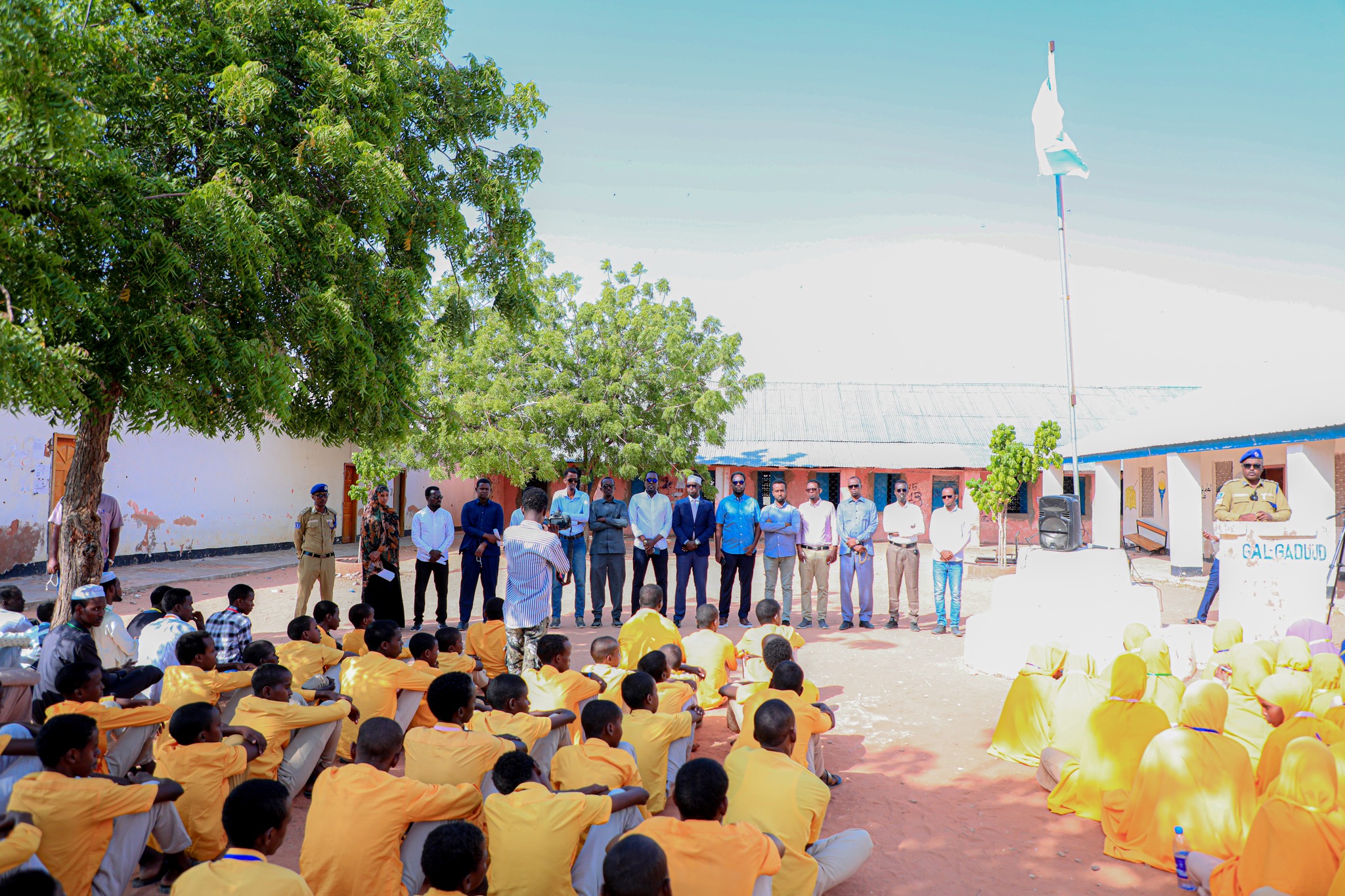 Wasiirka Waxbarashada Galmudug oo Dhuusamareeb Ka Daahfuray Imtixaanka Fasalka 8-aad.