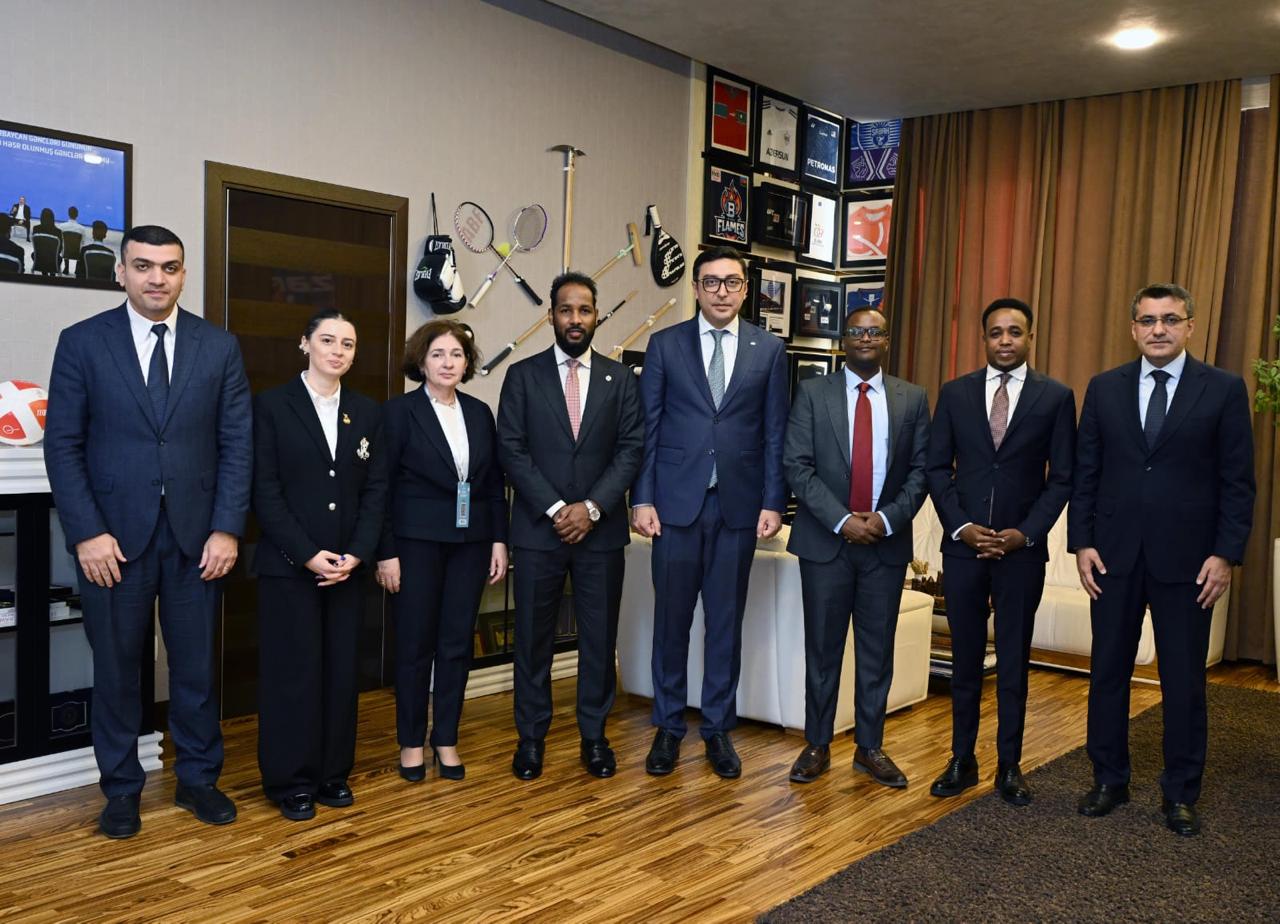 Wafdiga Wasaaradda Dhallinyarada iyo Ciyaaraha XFS oo Booqasho Shaqo ku Tegay Azerbaijan.